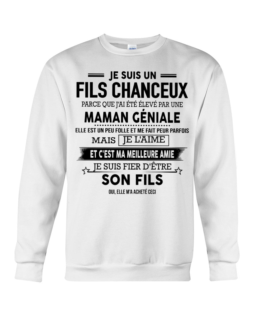 JE SUIS UN FILS GÂTÉ – CADEAU DE MAMAN INCROYABLE - fr00 / ntnt00