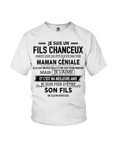 JE SUIS UN FILS GÂTÉ – CADEAU DE MAMAN INCROYABLE - fr00 / ntnt00