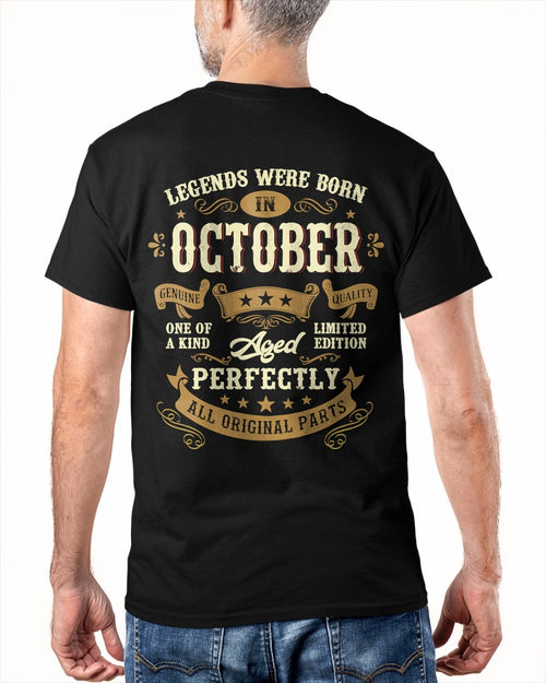 LEGENDS WERE BORN IN OCTOBER - FROM BOY - NTNT10 - (SKU2604-126-10)