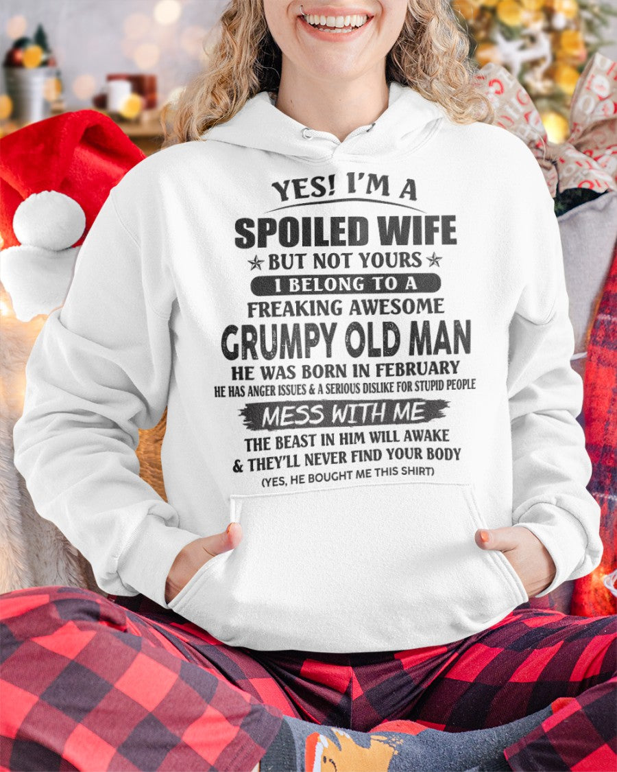 Grumpy Old Man February – Perfect gift for your wife – ntnt02 (SKU08-63-02)