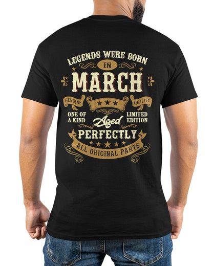 LEGENDS WERE BORN IN MARCH - FROM BOY - NTNT03 - (SKU2604-126-03)
