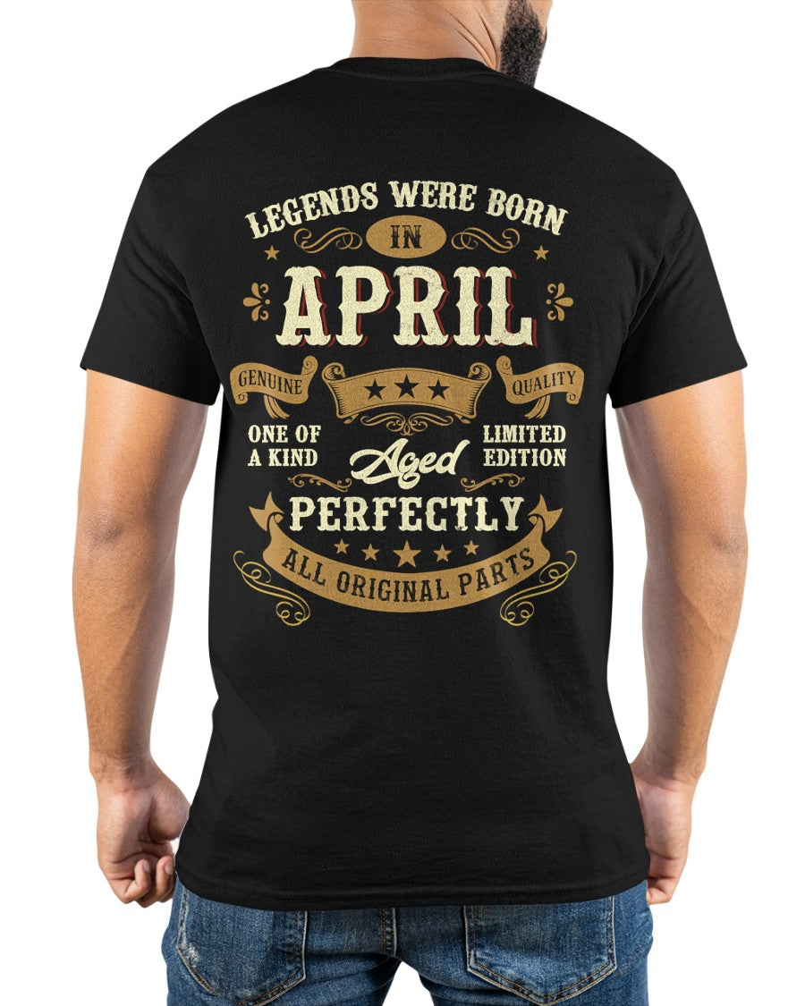 LEGENDS WERE BORN IN APRIL - FROM BOY - NTNT04 - (SKU2604-126-04)