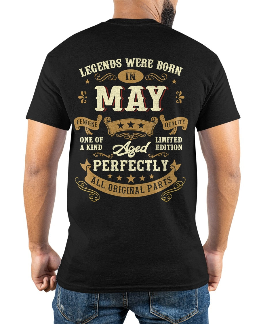 LEGENDS WERE BORN IN MAY - FROM BOY - NTNT05 - (SKU2604-126-05)