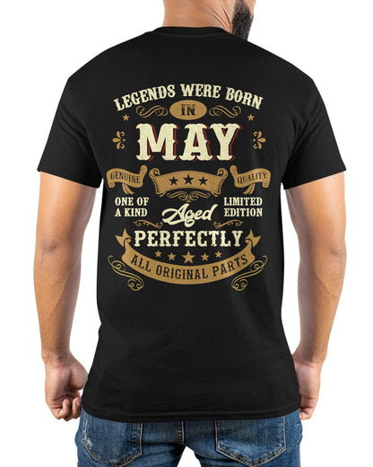 LEGENDS WERE BORN IN MAY - FROM BOY - NTNT05 - (SKU2604-126-05)