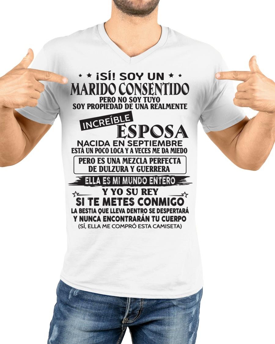 Septiembre - Esposa increíble nació en septiembre - Regalo especial para Marido - T09 (SKU05-105-09)