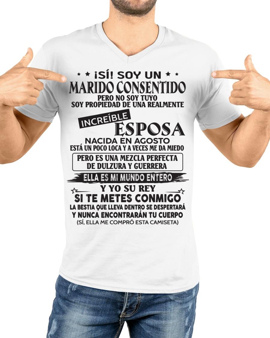 Agosto - Esposa increíble nació en agosto - Regalo especial para Marido - T08 (SKU05-105-08)