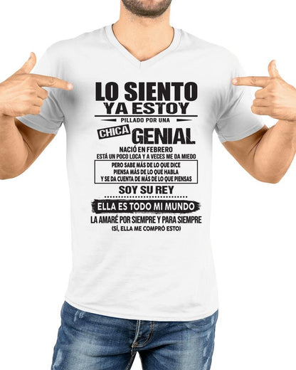 Febrero Chica Genial - Regalo especial para tu novio - T02 (SKU05-95-02)