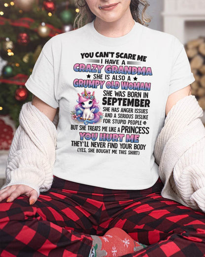 SEPTEMBER - YOU CAN'T SCARE ME - GIFT FROM GRANDMA - ntnt09 (SKU09-106-09)