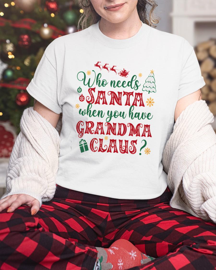 CHRISTMAX T-SHRIT FOR GRANDMA - GIFT FROM GRANDMA - ntnt00