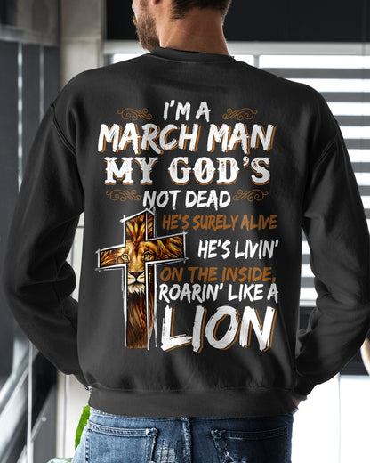 March Man My God's Not Dead Lion Christian Shirt - From Boy - NTNT03 - (SKU2604-307-03)