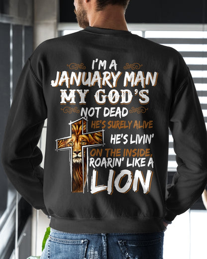 January Man My God's Not Dead Lion Christian Shirt - From Boy - NTNT01 - (SKU2604-307-01)