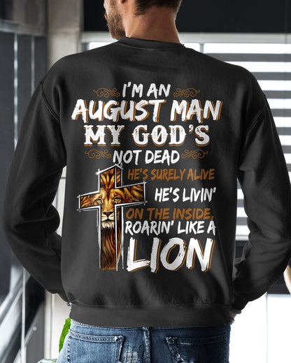 August Man My God's Not Dead Lion Christian Shirt - From Boy - NTNT08 - (SKU2604-307-08)