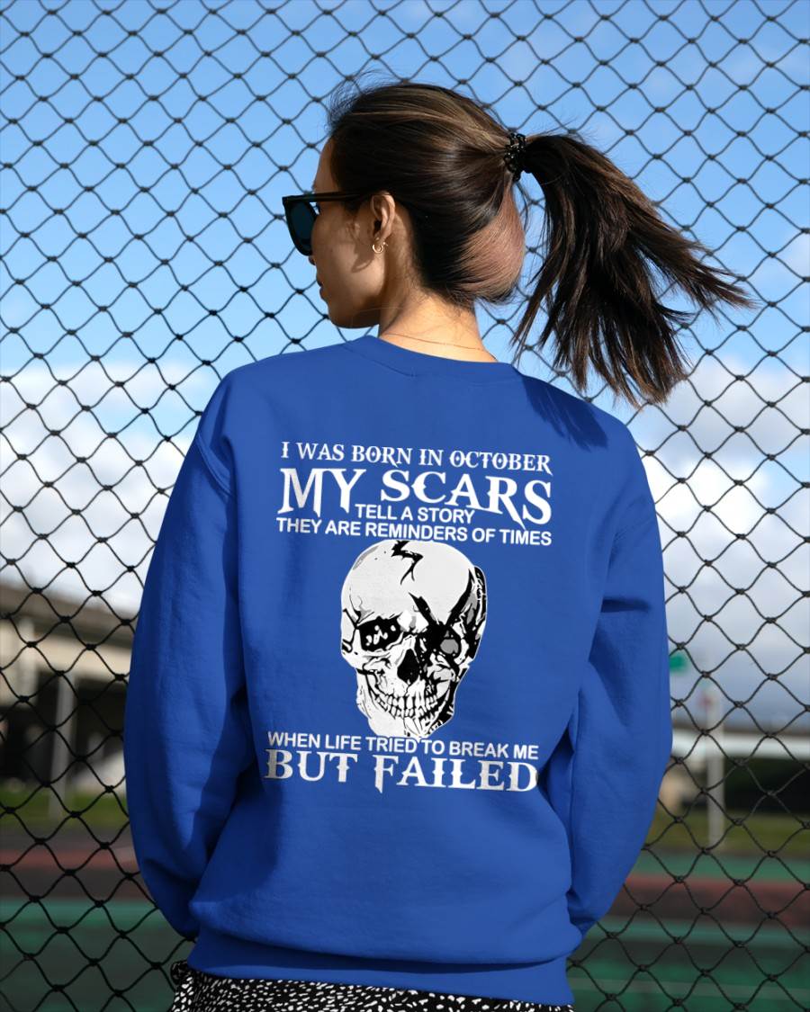 My Scars Tell A Story – T-Shirt For Woman – ntnt10 (SKU10-27-10)