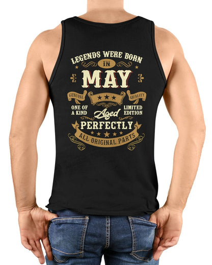 LEGENDS WERE BORN IN MAY - FROM BOY - NTNT05 - (SKU2604-126-05)