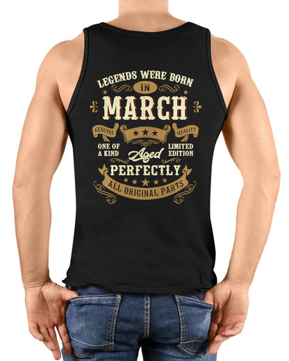 LEGENDS WERE BORN IN MARCH - FROM BOY - NTNT03 - (SKU2604-126-03)