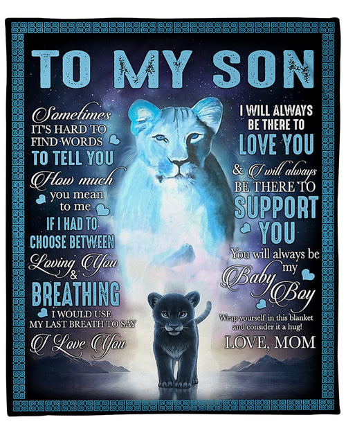 Perfect Gift For Son - from mom blanket (SKUB06-84)