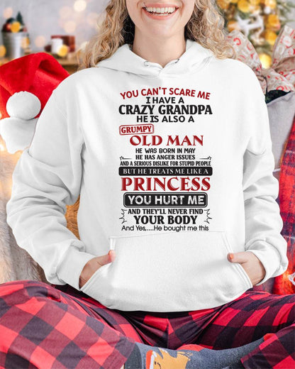 I Have A Crazy Grandpa - Gift For Grandson And Granddaughter From Grandpa - ntnt05 (SKU09-143-05)