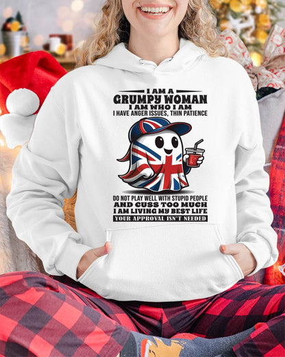 I Am A Grumpy Woman - T Shirt For Woman - ntnt (SKU09-82)