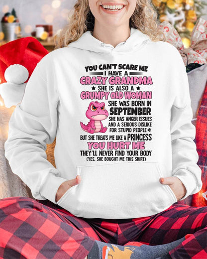 You Can’t Scare Me - Gift For Grandson And Granddaughter From Grandma - ntnt09 (SKU09-130-09)