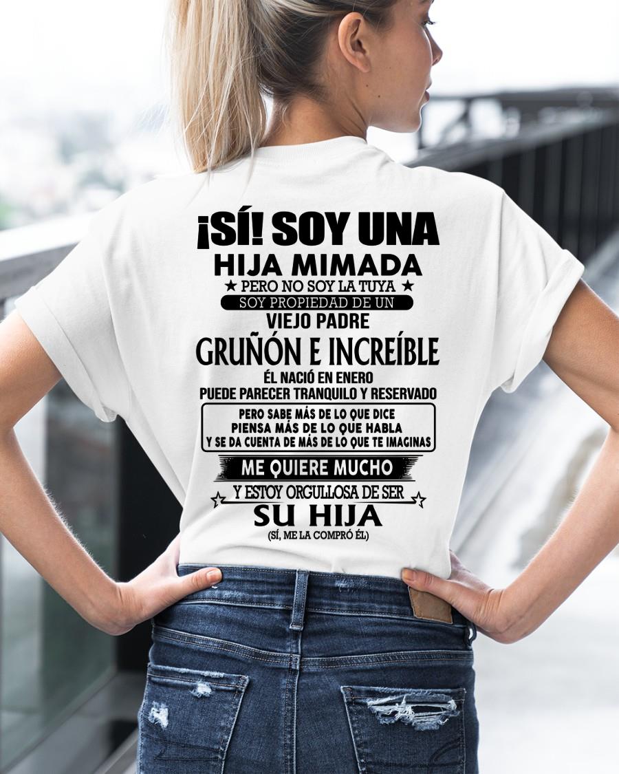 Enero Padre Increíble - Regalo especial para hija - TBN - T01 (SKU04-109-01)