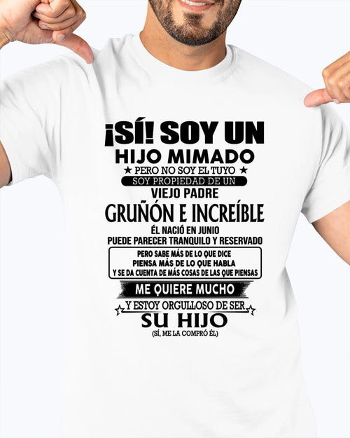 (Junio) Padre Increíble - Regalo especial para hijo - T06 (Sku.tbn07-06)