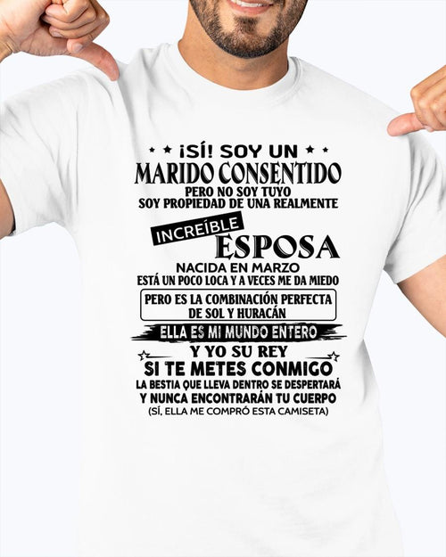 Marzo Esposa - Regalo especial para Marido - T03 (Sku.tbnA4)