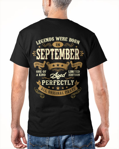 LEGENDS WERE BORN IN SEPTEMBER - FROM BOY - NTNT09 - (SKU2604-126-09)