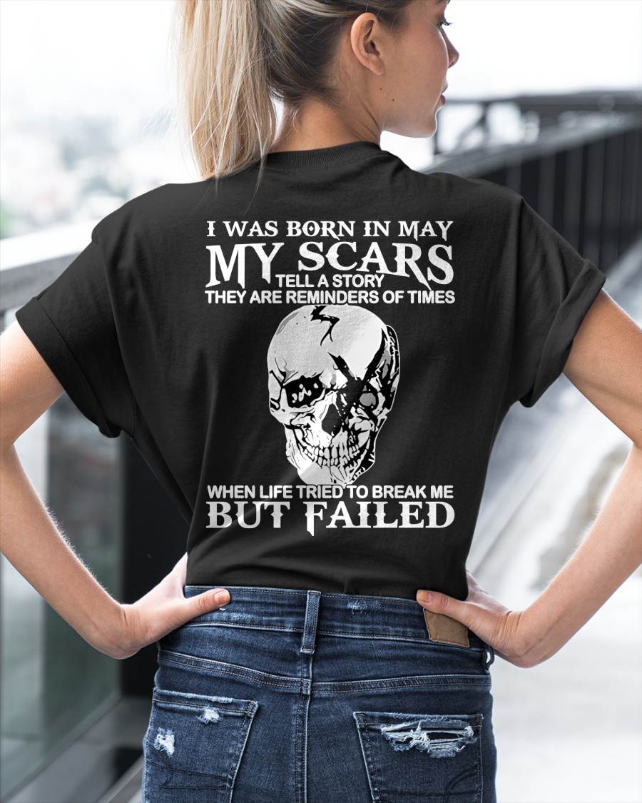My Scars Tell A Story – T-Shirt For Woman – ntnt05 (SKU10-27-05)