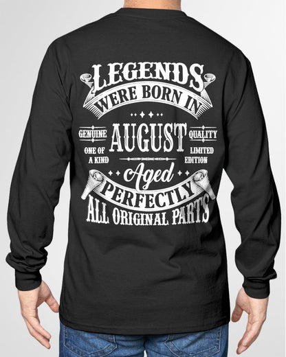 LEGEND WERE BORN IN AUGUST - male (SKU08-37-08) FULL