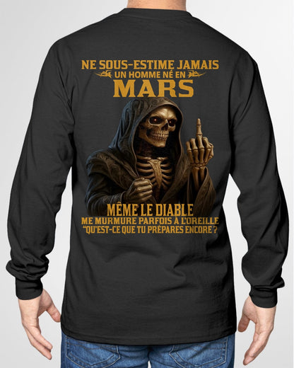 NE SOUS-ESTIME JAMAIS UN HOMME NÉ EN MARS Fr03 ntnt03 male (SKU12-305-03)