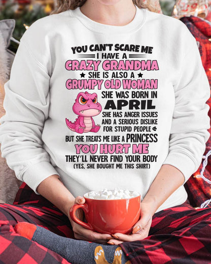 You Can’t Scare Me - Gift For Grandson And Granddaughter From Grandma - ntnt04 (SKU09-130-04)
