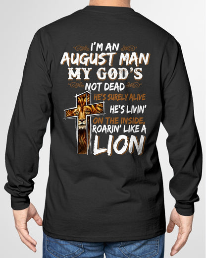 August Man My God's Not Dead Lion Christian Shirt - From Boy - NTNT08 - (SKU2604-307-08)