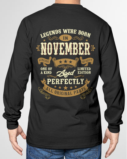 LEGENDS WERE BORN IN NOVEMBER - FROM BOY - NTNT11 - (SKU2604-126-11)