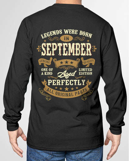 LEGENDS WERE BORN IN SEPTEMBER - FROM BOY - NTNT09 - (SKU2604-126-09)