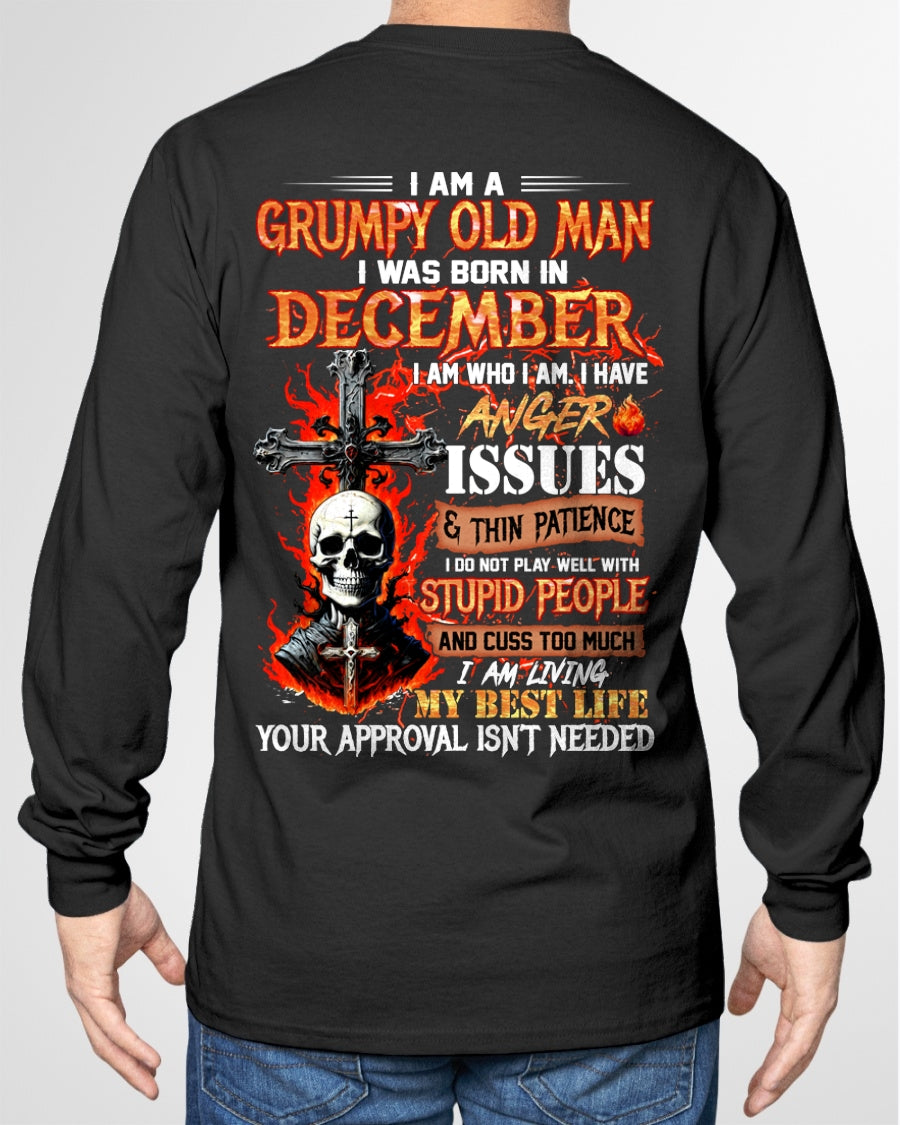 I AM A GRUMPY OLD MAN BORN IN DECEMBER - FROM BOY - NTNT12 - (SKU12-319-12)