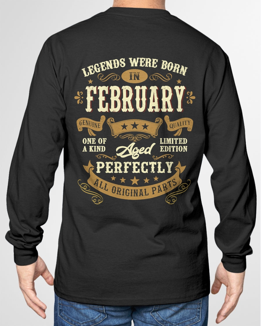 LEGENDS WERE BORN IN FEBRUARY - FROM BOY - NTNT02 - (SKU2604-126-02)