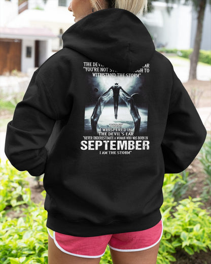 September - The Devil Whispered In My Ear - T-Shirt For Woman - ntnt09 (SKU-CHAUU-09)