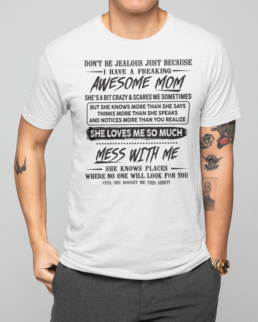 Awesome Mom - Perfect Gift For Your Son From Mom - ntnt00 (SKU TRI 03.03.03)