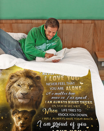 Special Gift For Your Daughter From Dad - Blanket - (SKU2608-241)