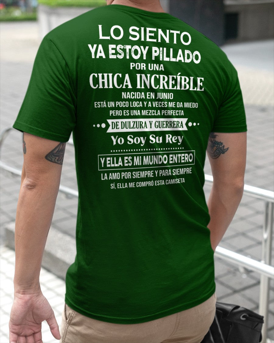 Junio Chica Increíble - Regalo especial para tu novio - T06 (SKU04-112)