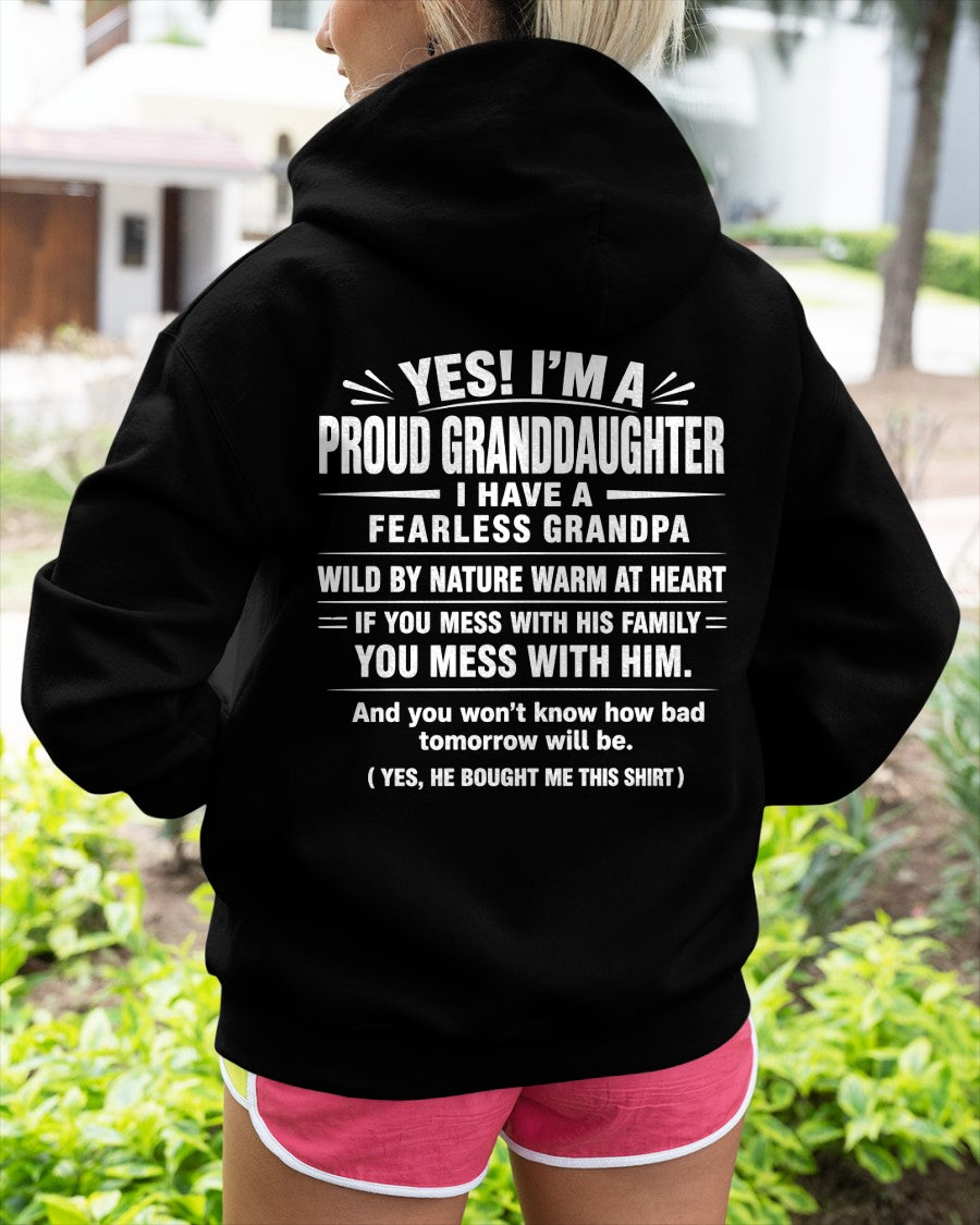 Yes, I'm A Proud Granddaughter Of A Grandpa - NTNT00 - (SKU2608-422-00)