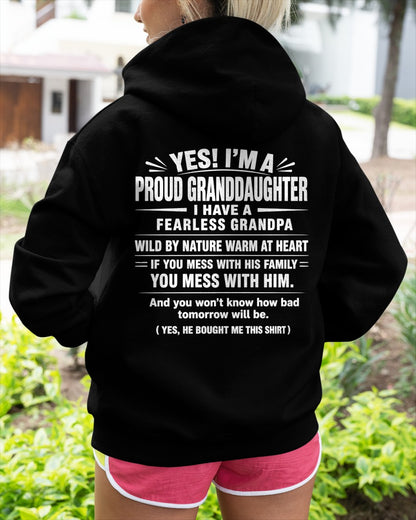 Yes, I'm A Proud Granddaughter Of A Grandpa - NTNT00 - (SKU2608-422-00)
