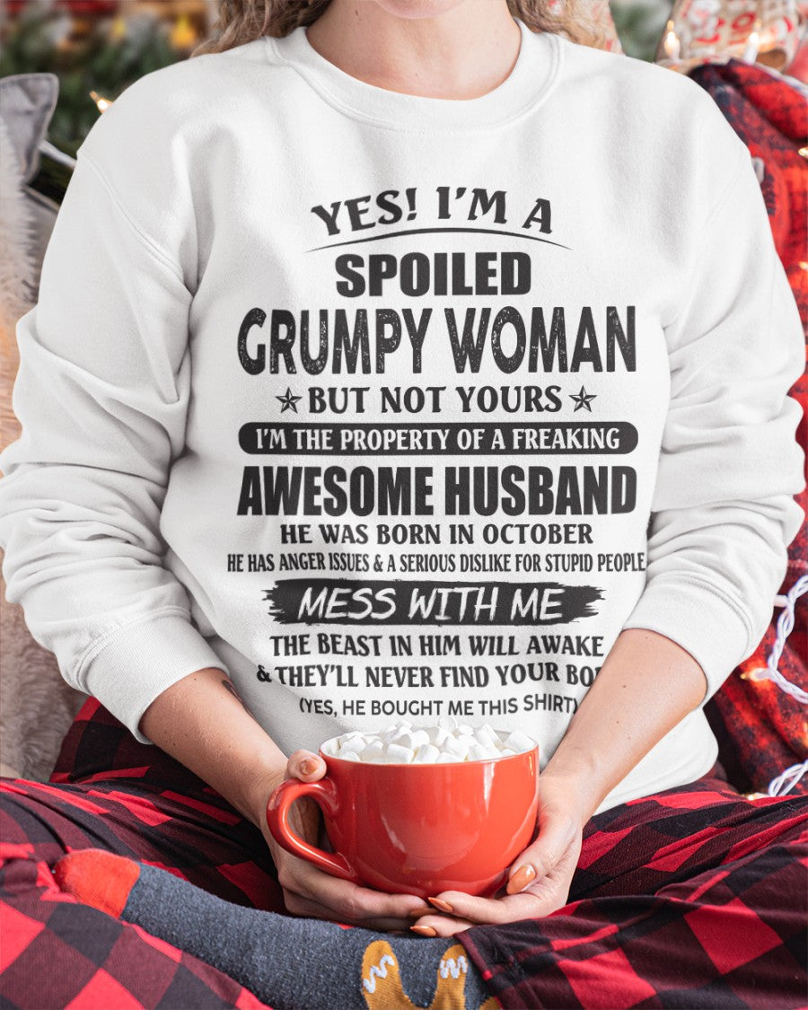 Perfect gift for wife from awesome husband october – ntnt10 (SKU10-21-10)