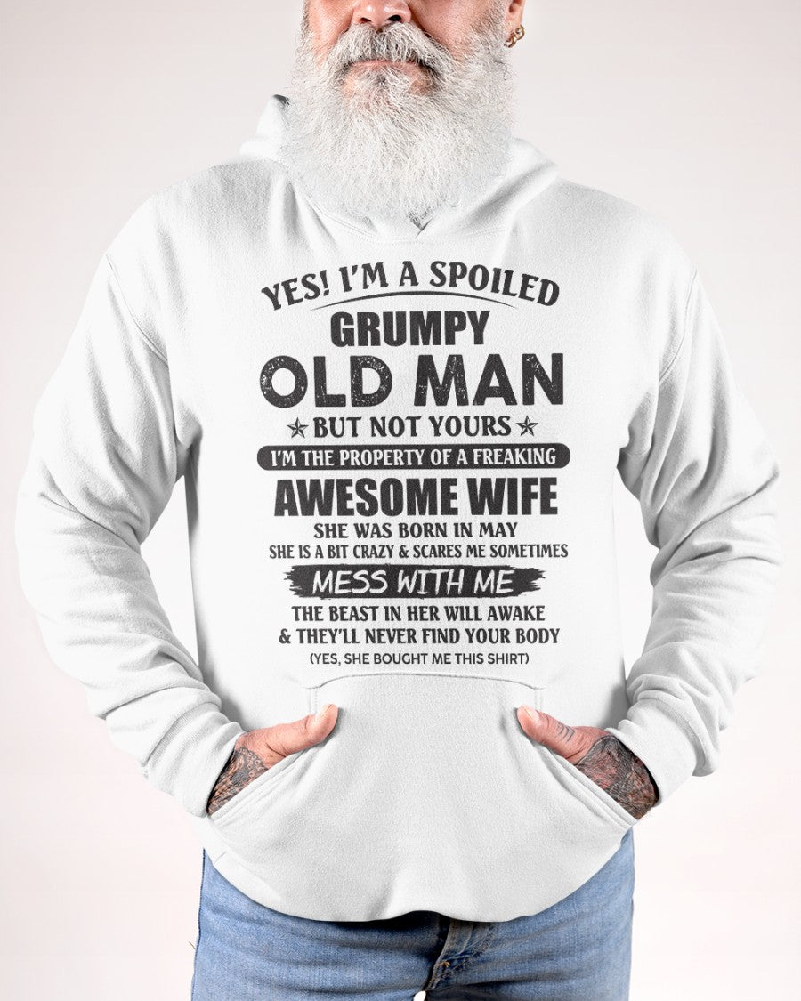 Awesome wife May - Perfect gift for your husband - ntnt05 (SKU96-68-05)