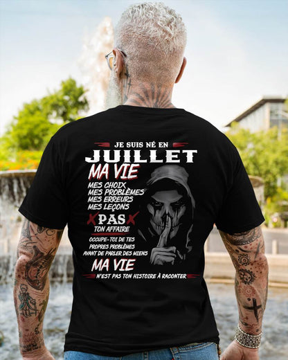 MA VIE – T-shirt pour homme – ntnt07 (SKU12-269-07)