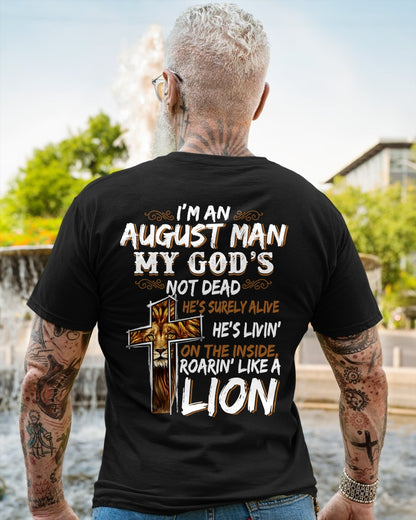 August Man My God's Not Dead Lion Christian Shirt - From Boy - NTNT08 - (SKU2604-307-08)