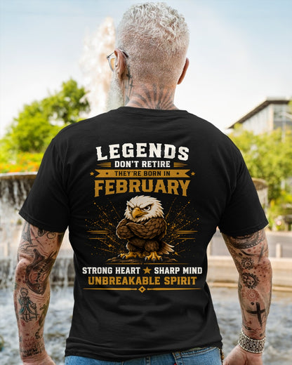 February Legends Don't Retire Bald Eagle Shirt - From Boy - NTNT02 - ( SKU2608-382-02 )
