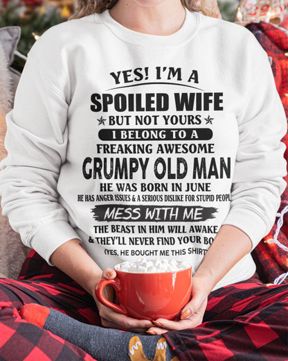 Grumpy Old Man June – Perfect gift for your wife – ntnt06 (SKU08-63-06)