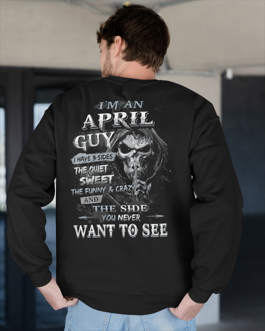 APRIL - I HAVE 3 SIDES - T-SHIRT FOR MAN - ntnt04 (SKU07-60-04)