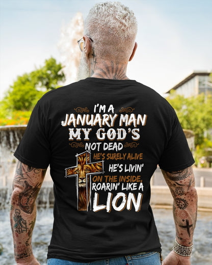 January Man My God's Not Dead Lion Christian Shirt - From Boy - NTNT01 - (SKU2604-307-01)